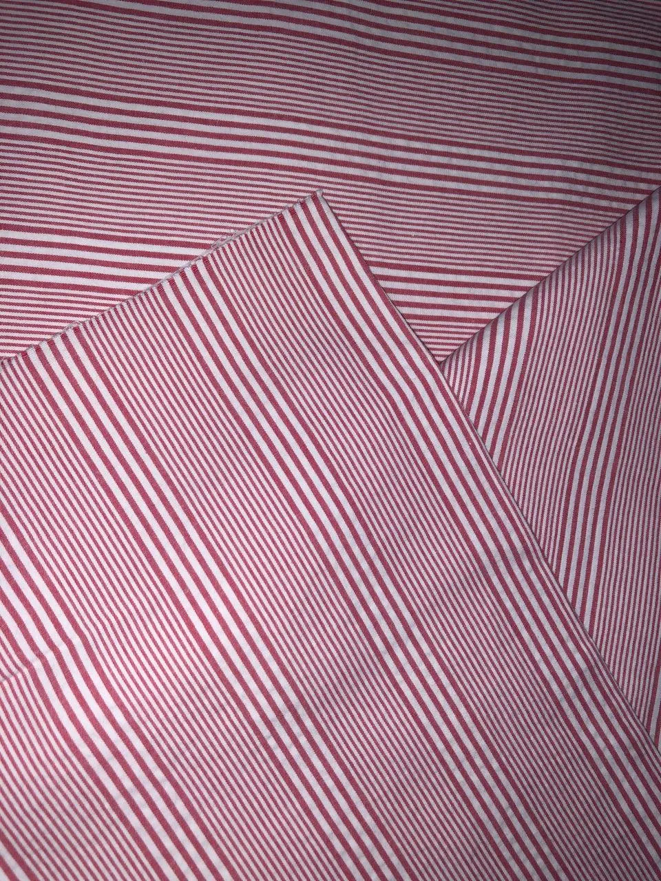 100% Cotton  Seer Sucker fabric available in 2 styles white abstract and red , white stripe