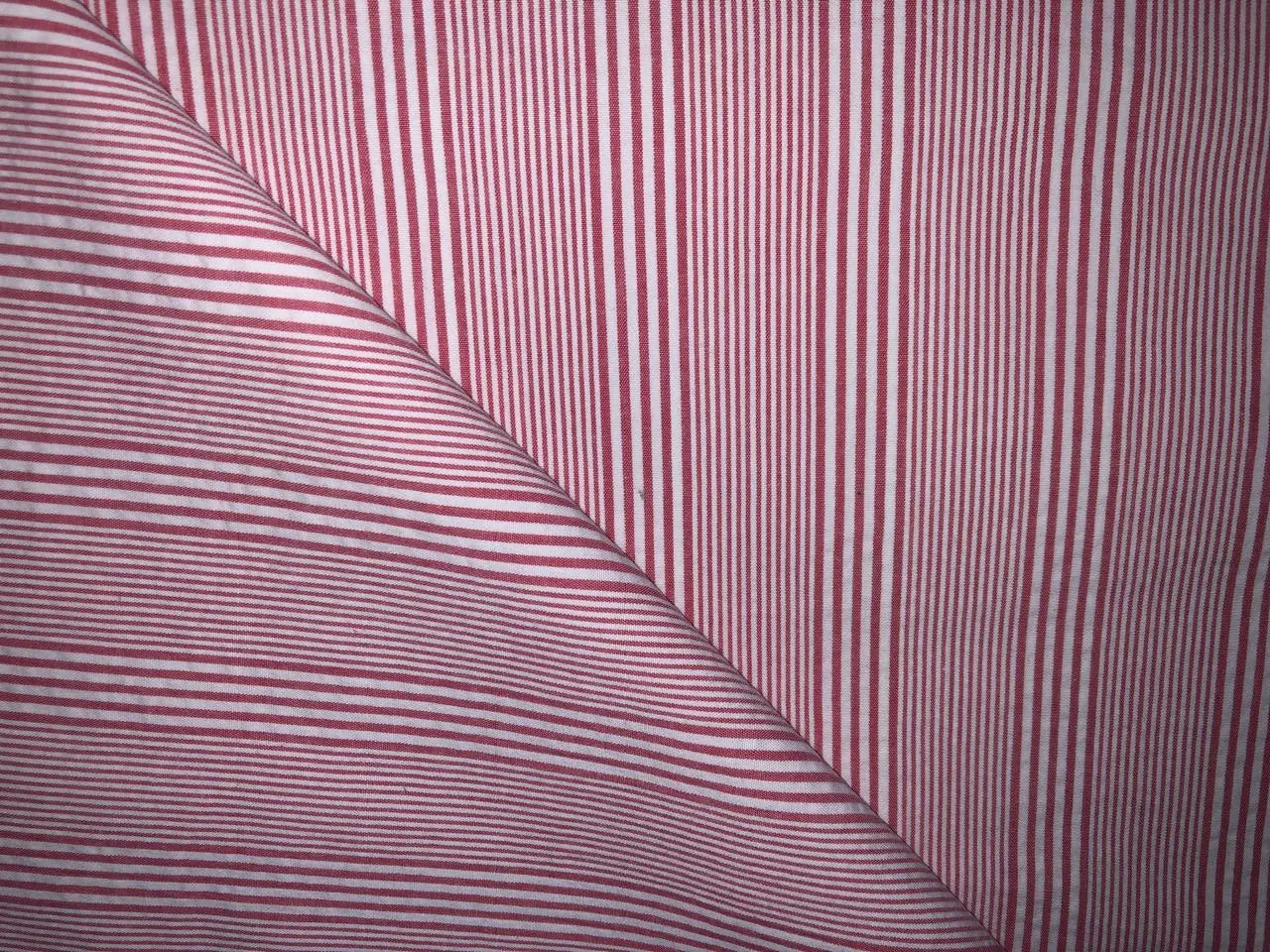 100% Cotton  Seer Sucker fabric available in 2 styles white abstract and red , white stripe