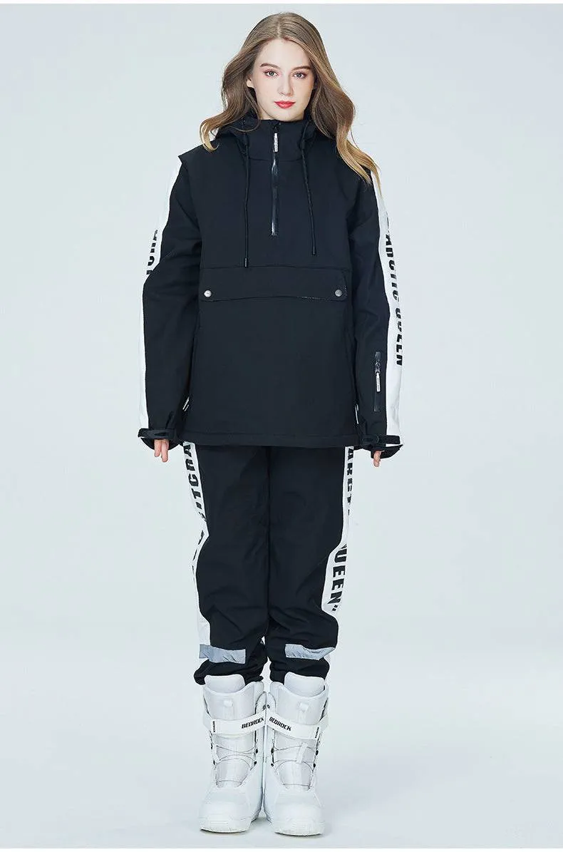 ARCTIC QUEEN Unisex Liners Snow Suit - Black Series