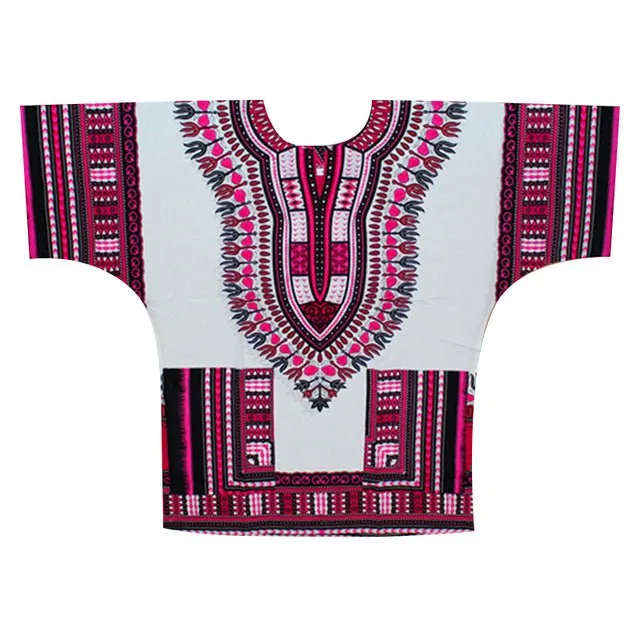 Authentic African Dashiki Printed T-Shirts for Men