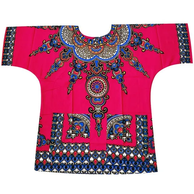 Authentic African Dashiki Printed T-Shirts for Men