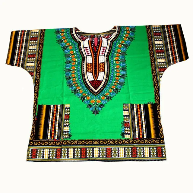 Authentic African Dashiki Printed T-Shirts for Men