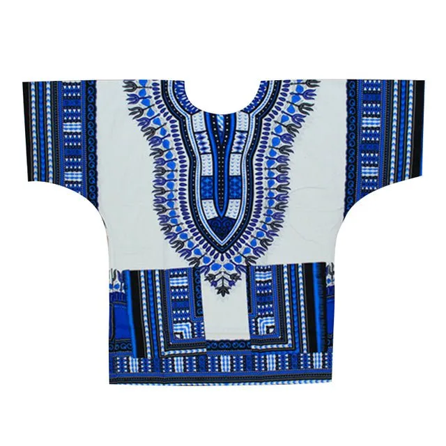 Authentic African Dashiki Printed T-Shirts for Men