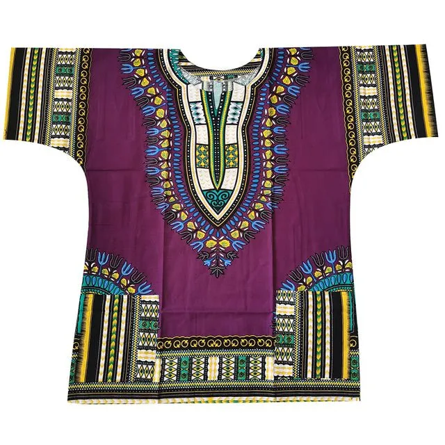 Authentic African Dashiki Printed T-Shirts for Men