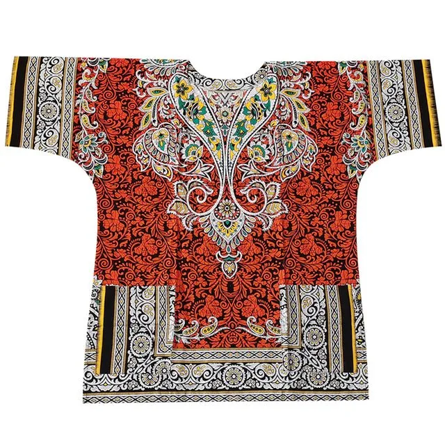 Authentic African Dashiki Printed T-Shirts for Men