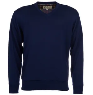 Barbour Carlton Knit Waterproof Sweater - Navy