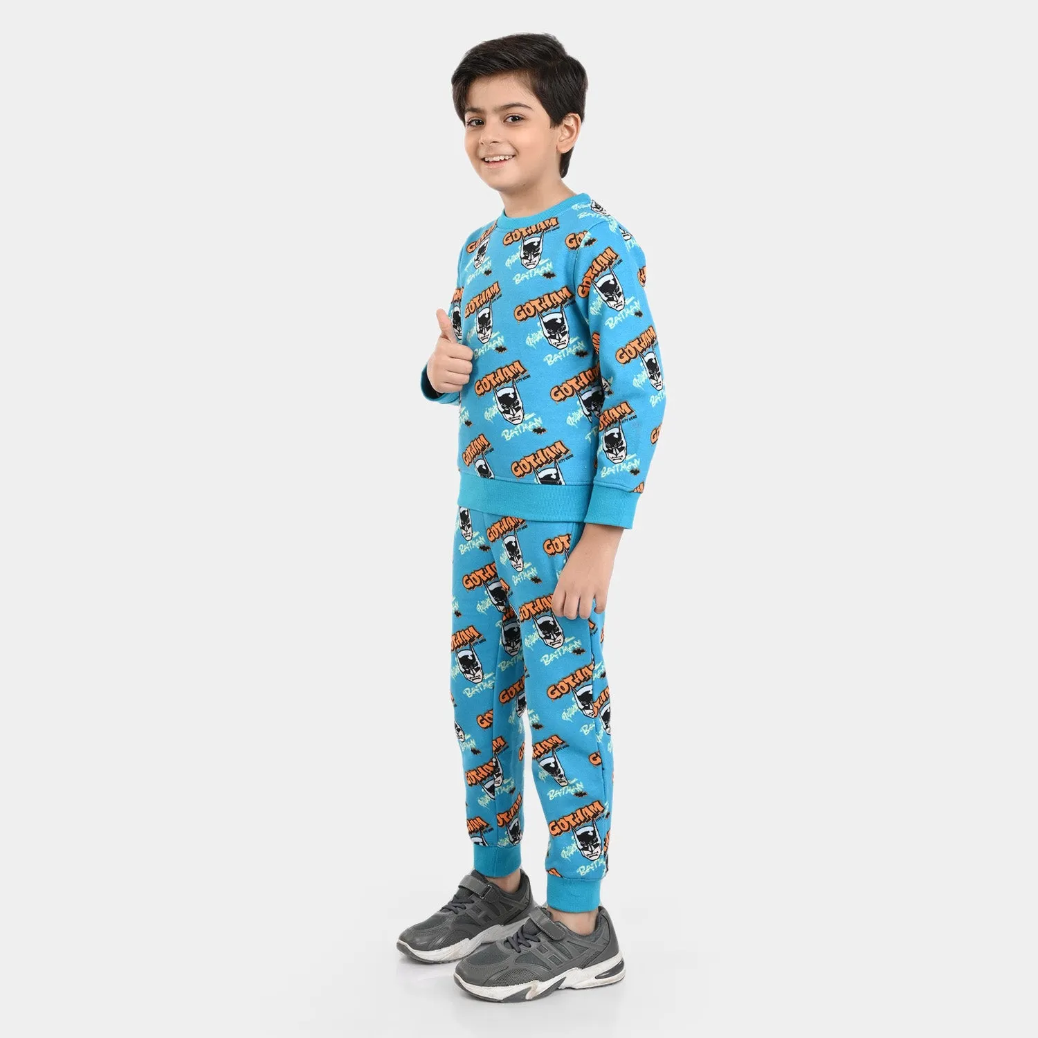 Boys Fleece 2 Piece Suit Gotham-Enamel Blue