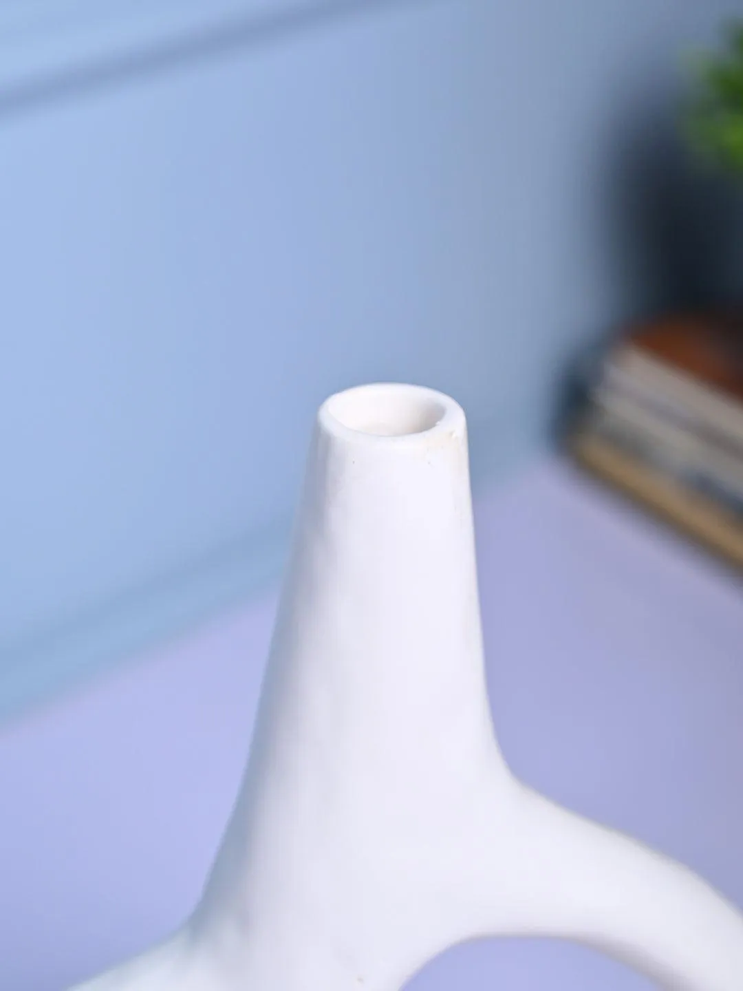 Chic White Ceramic Vase