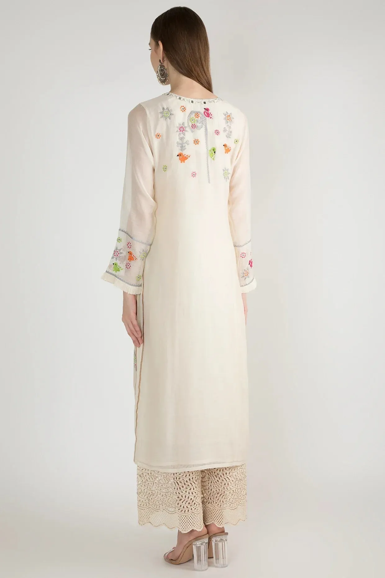 Chidiya White Tunic