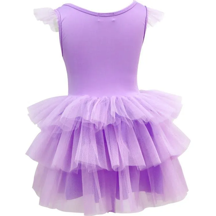 Claris The Secret Crown Fashion Dress in Lilac - Size 5-6 Years