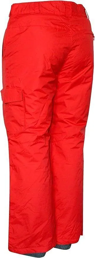 Columbia Men's Mountain Red Snow Pants Bull Lake Waterproof (S02)