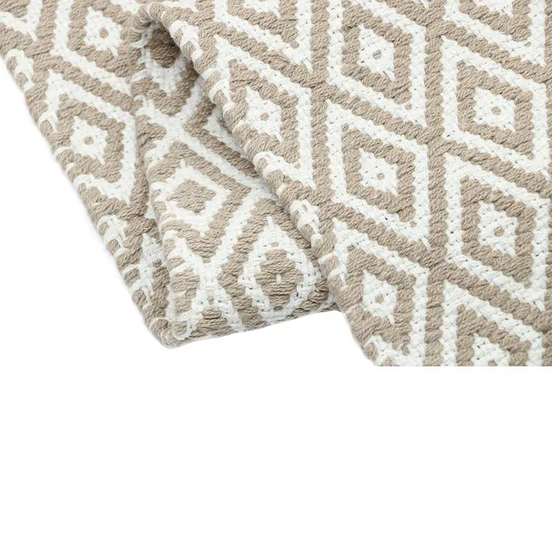 Contemporary Decorators Weaved Cotton Carpets | 48x24 Inches