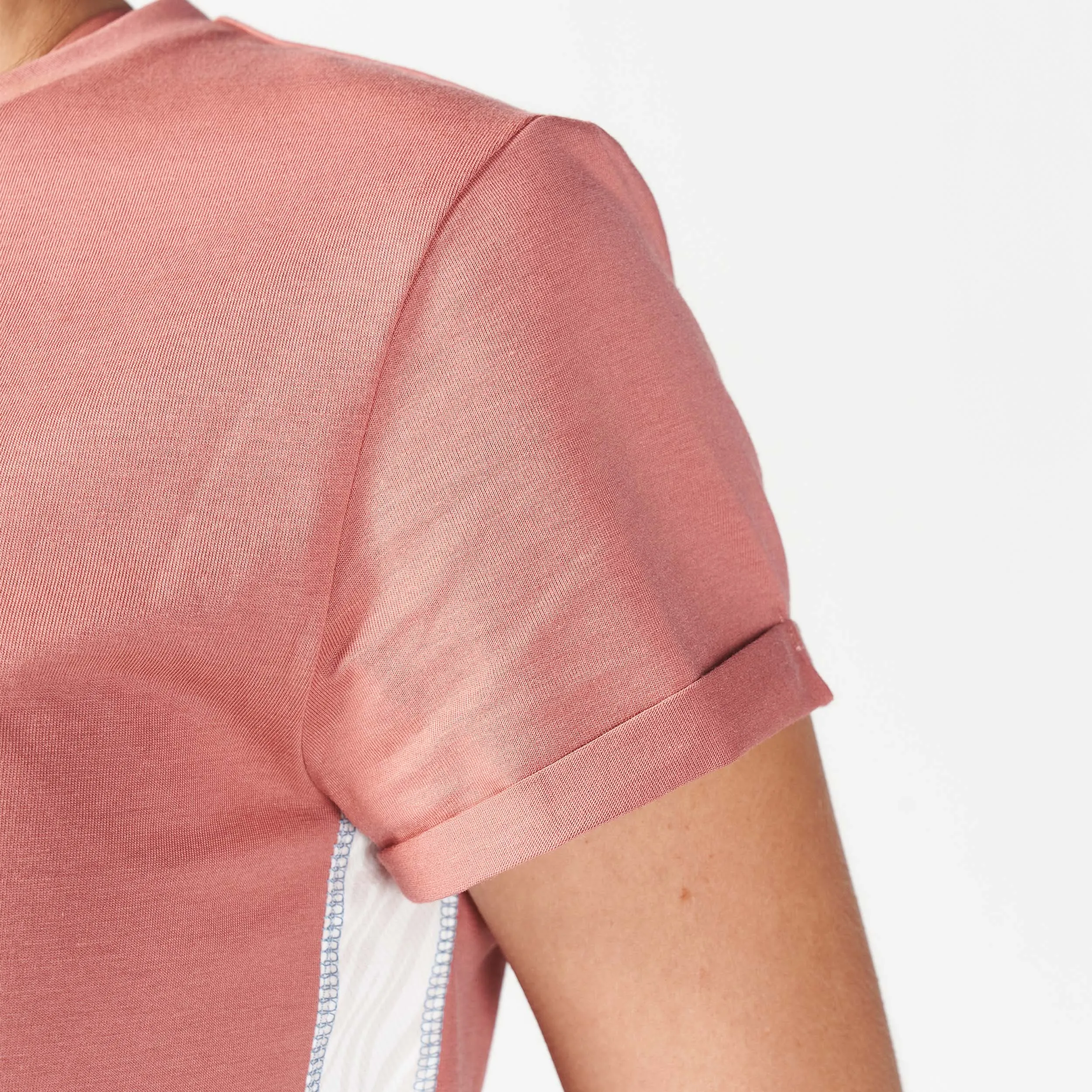 Core Wild Panel Relaxed Tee - Light Mahogany