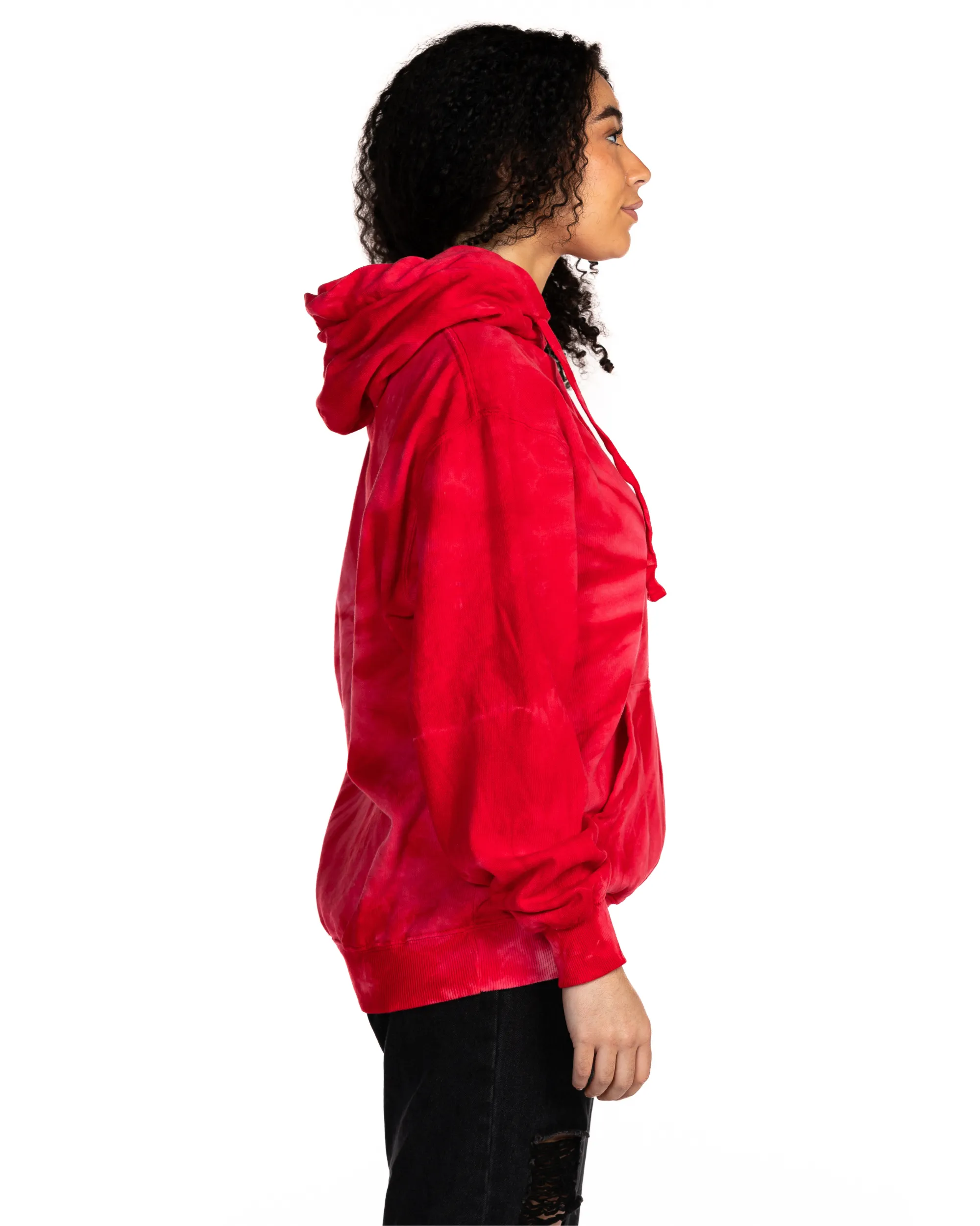 Cyclone Premium Fleece Hoodie - Red