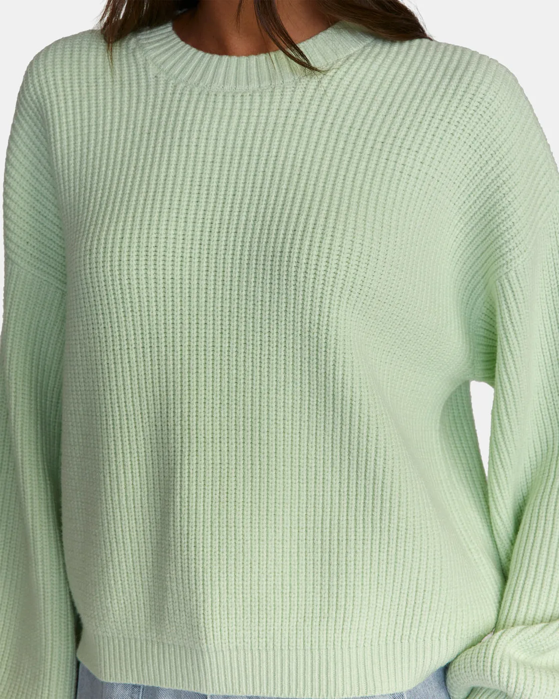 Dip In Pullover Sweater - Ambrosia