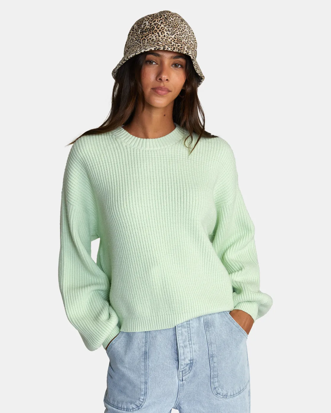 Dip In Pullover Sweater - Ambrosia