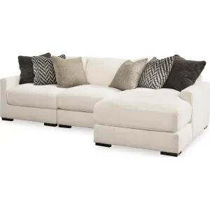 Elissa Court-Exclusive 3 Piece Modular Sectional with Chaise