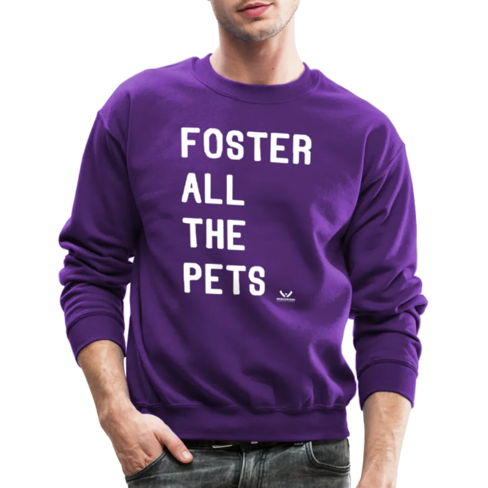 Foster All the Pets Crewneck Sweatshirt