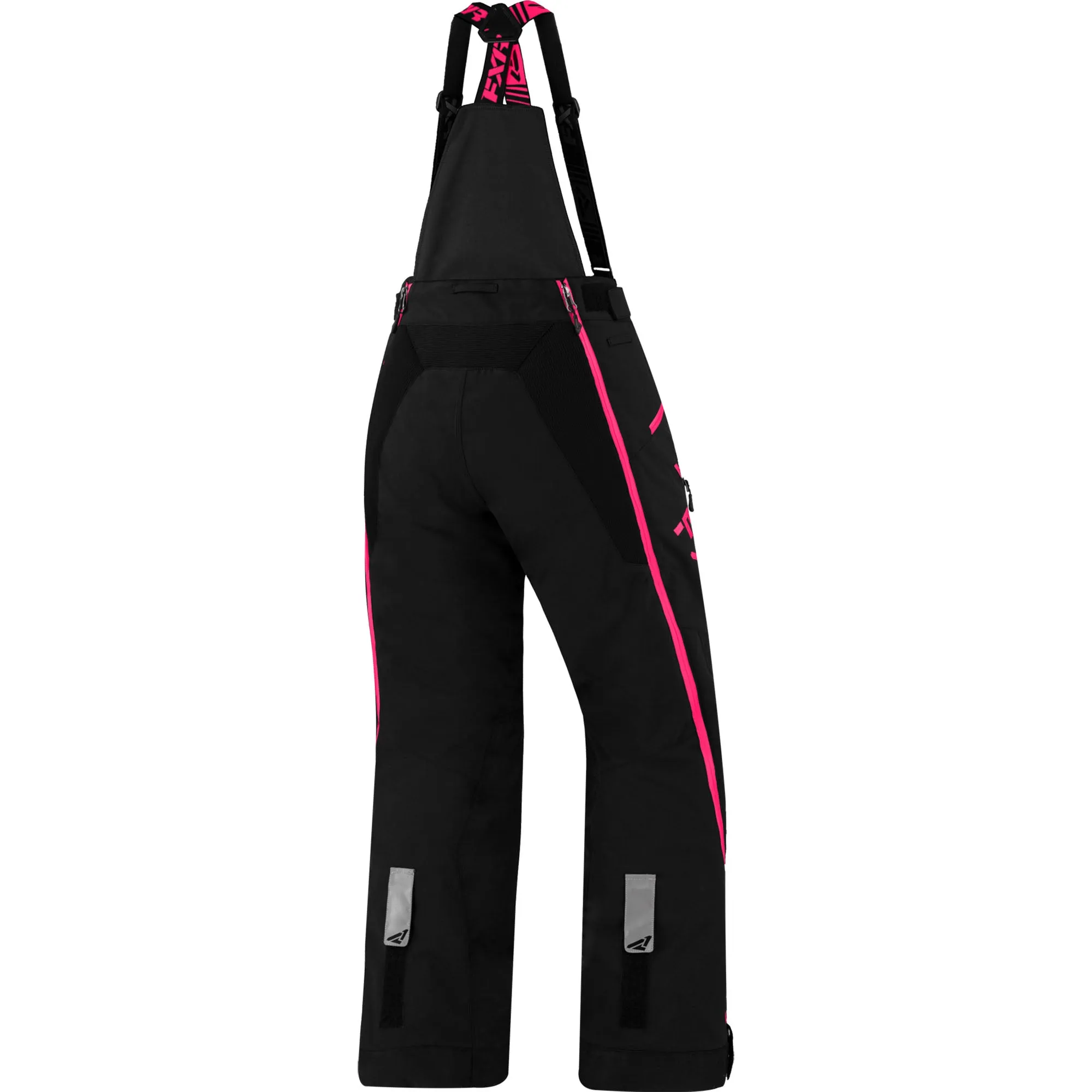 FXR Womens Edge Snowmobile Pants Black/Fuchsia