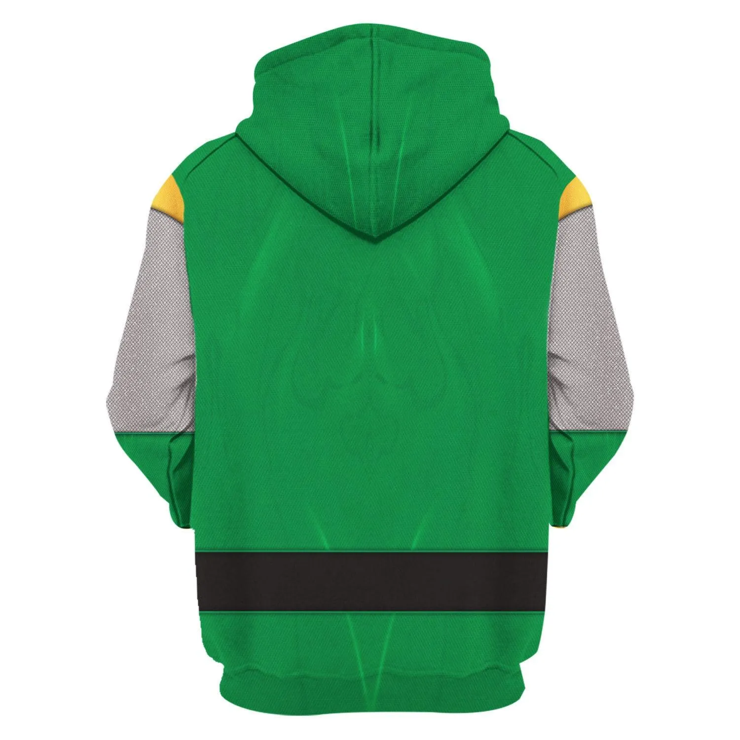 Gearhomie Power Rangers Ninja Storm Green Ranger Hoodies Sweatshirt T-shirt Hawaiian Tracksuit