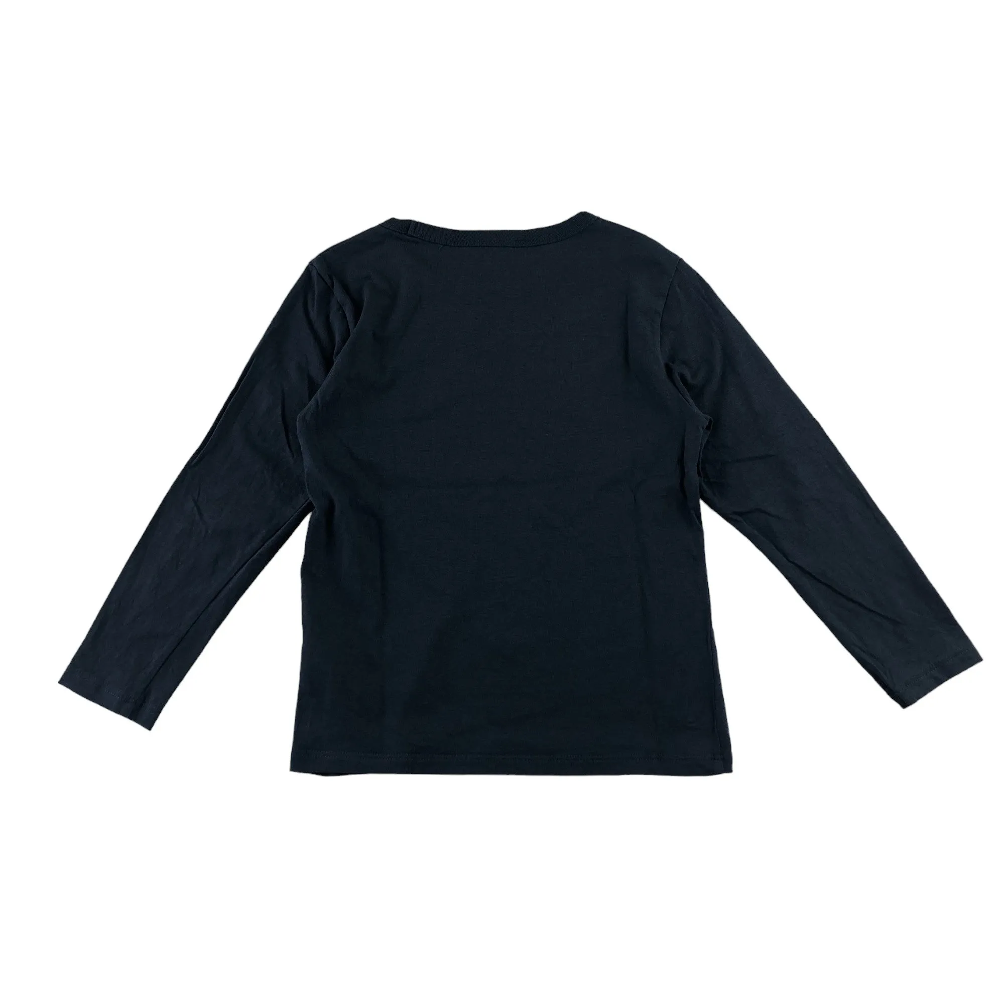 H&M t-shirt 5-6 years navy blue Brig Brother print long sleeve cotton