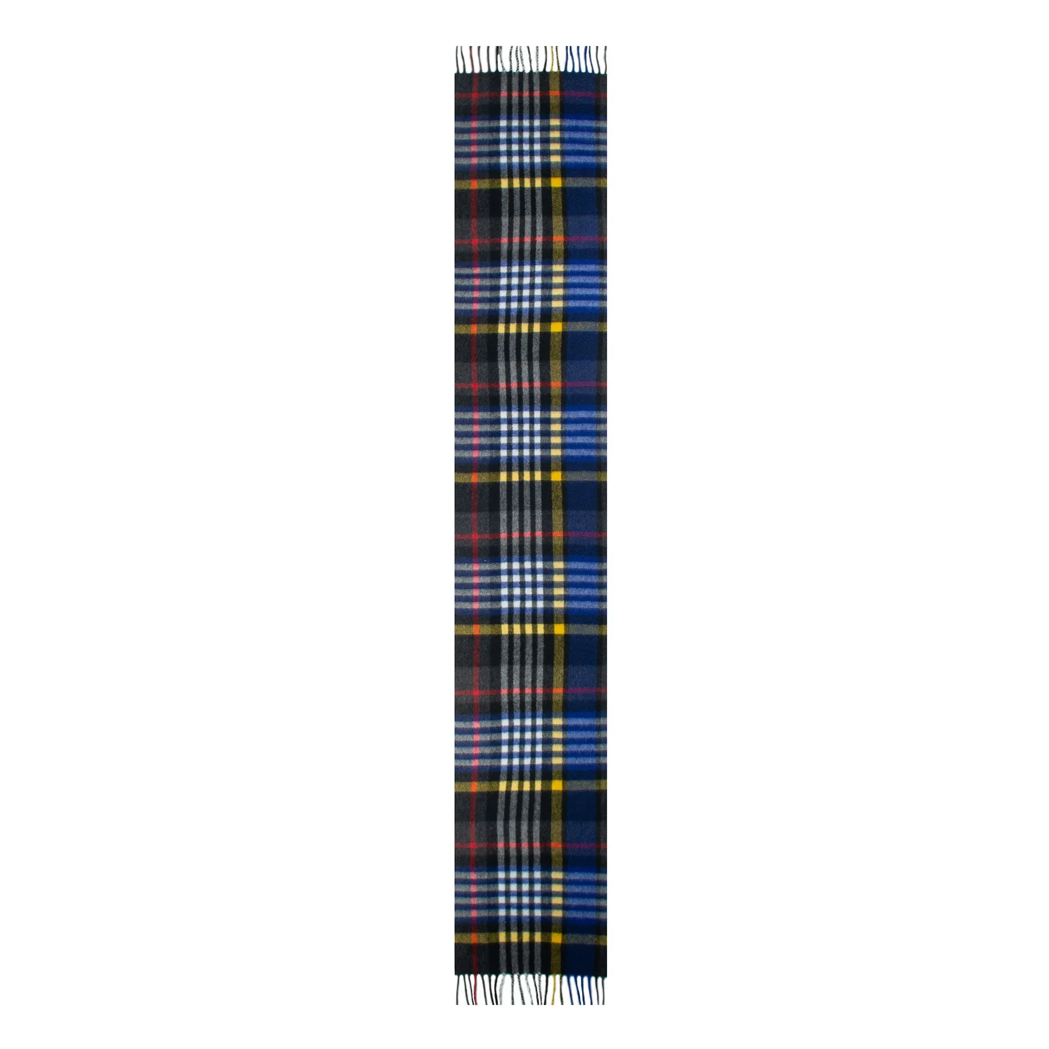 Heritage Bold Check Cashmere Scarf with Tassels and Gift Box