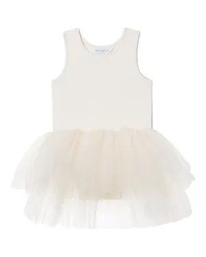 iloveplum B.A.E. Tutu Dress - Girls - Pearl Ivory