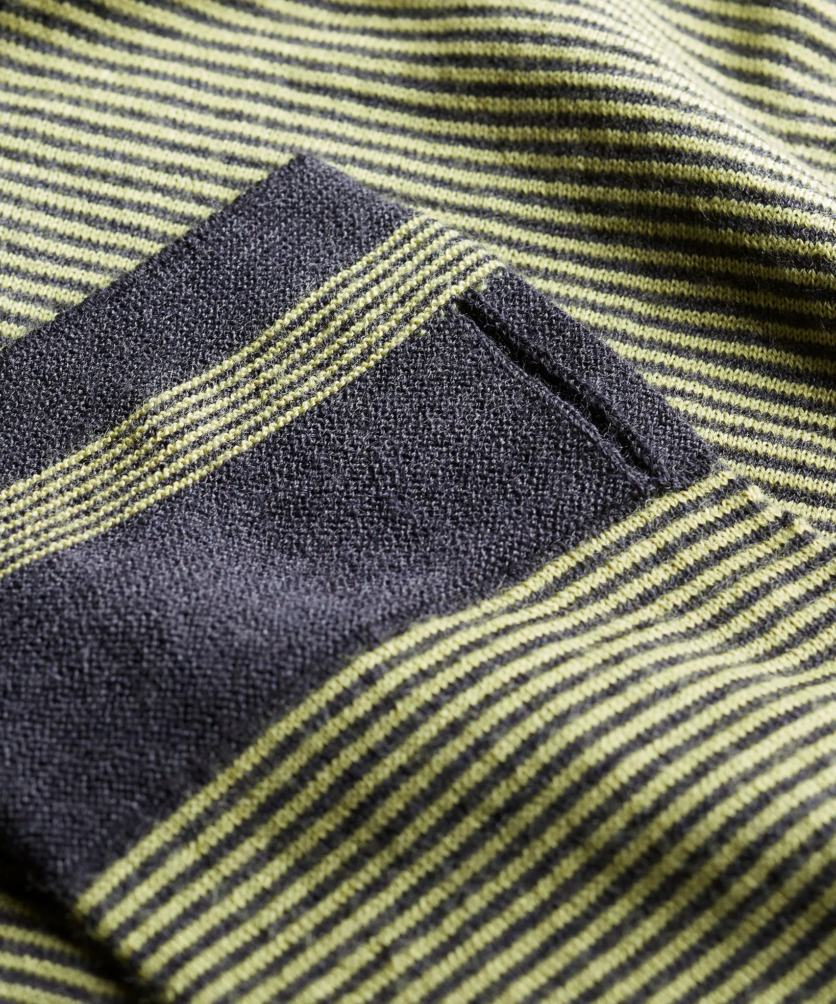 Linton Merino Stripe Base Layer - Relaxed Fit Sale