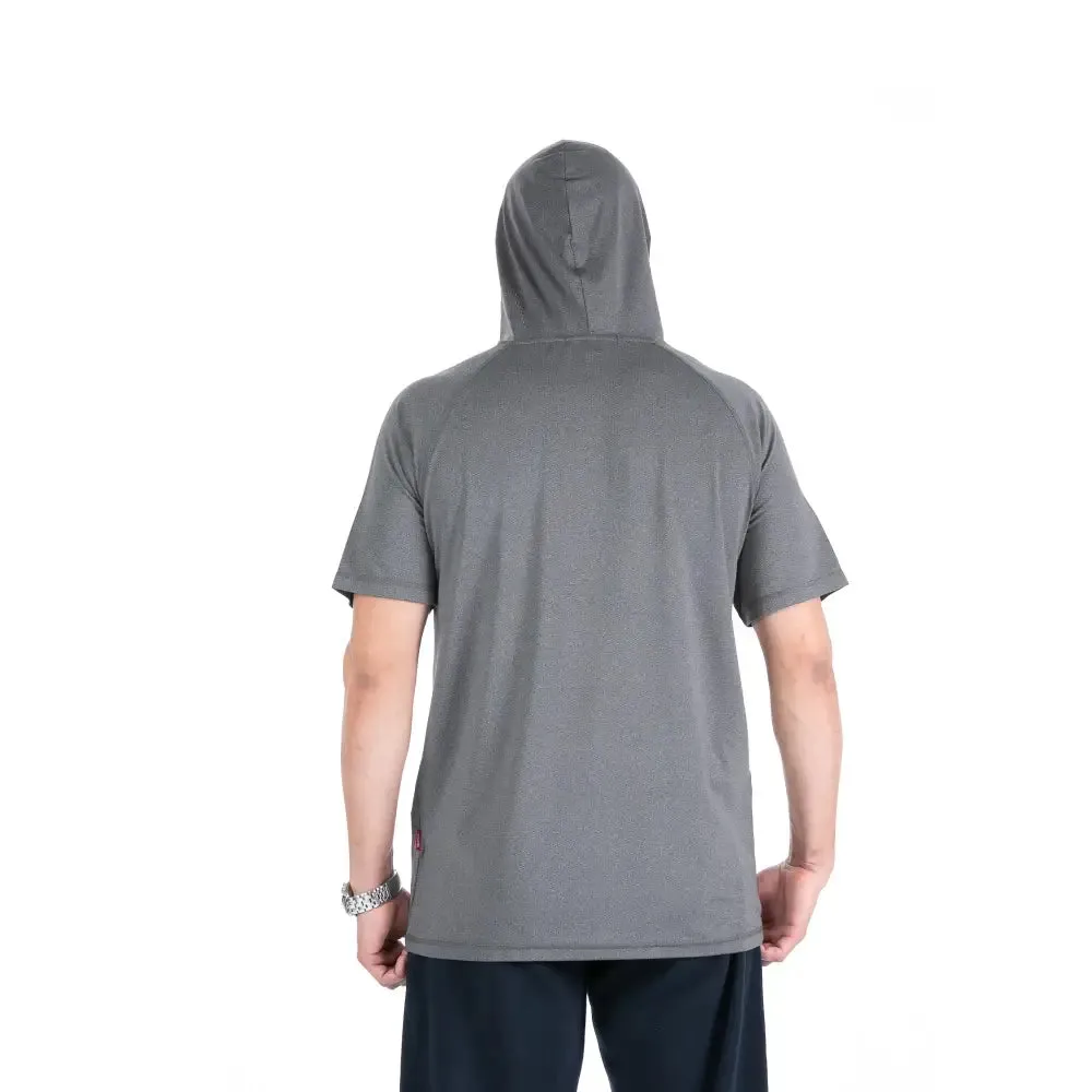 Men's Short Sleeve Pullover Hoodie