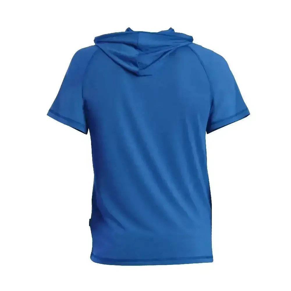 Men's Short Sleeve Pullover Hoodie