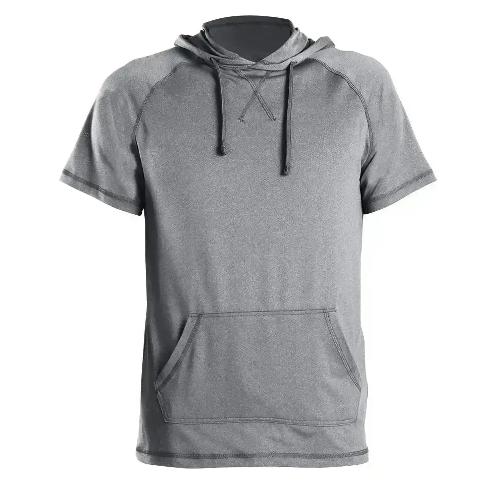 Men's Short Sleeve Pullover Hoodie