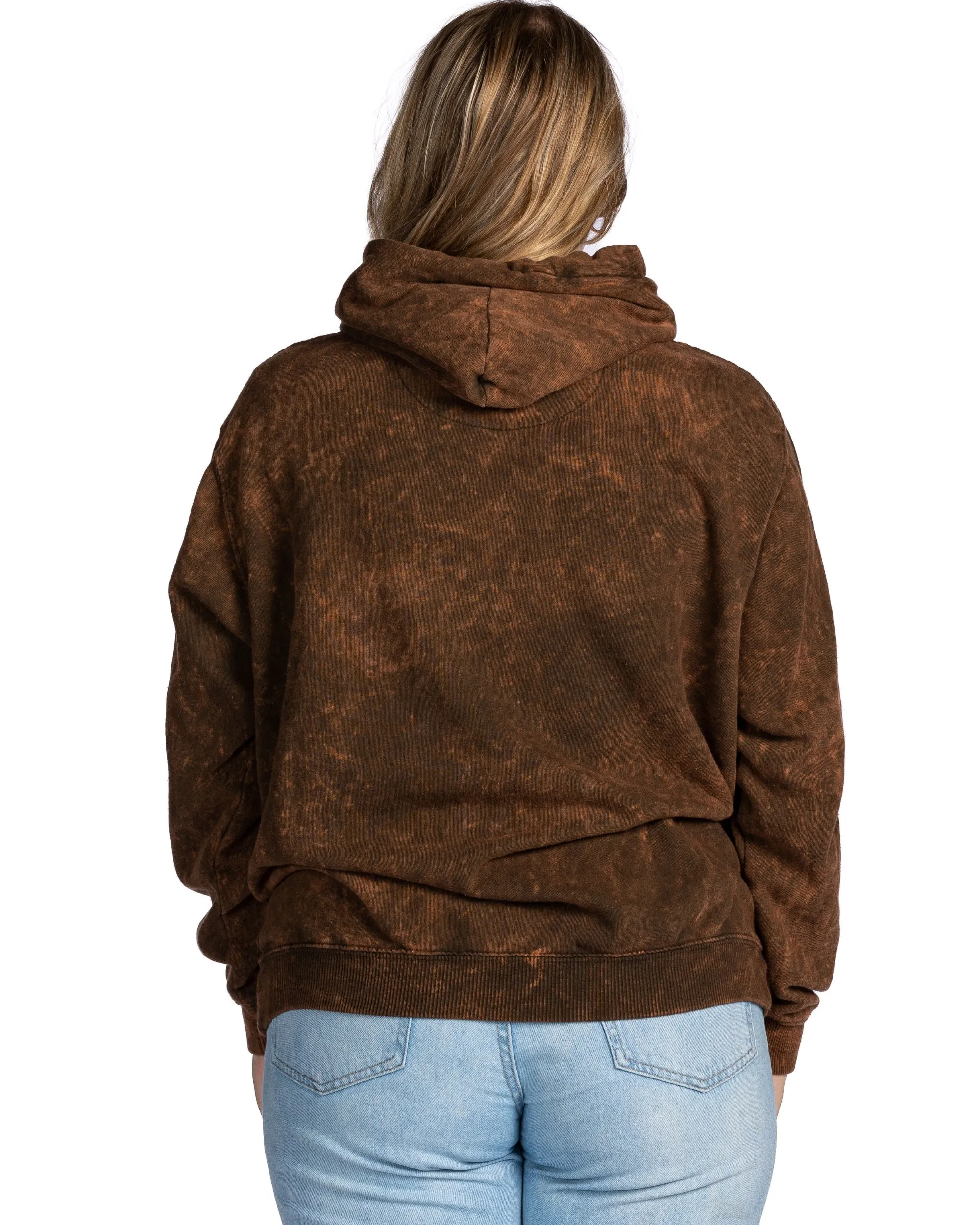 Mineral Wash Premium Fleece Hoodie - HoundDog