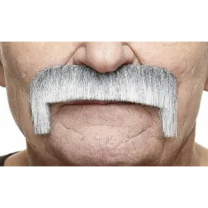 Moustache - White/Grey