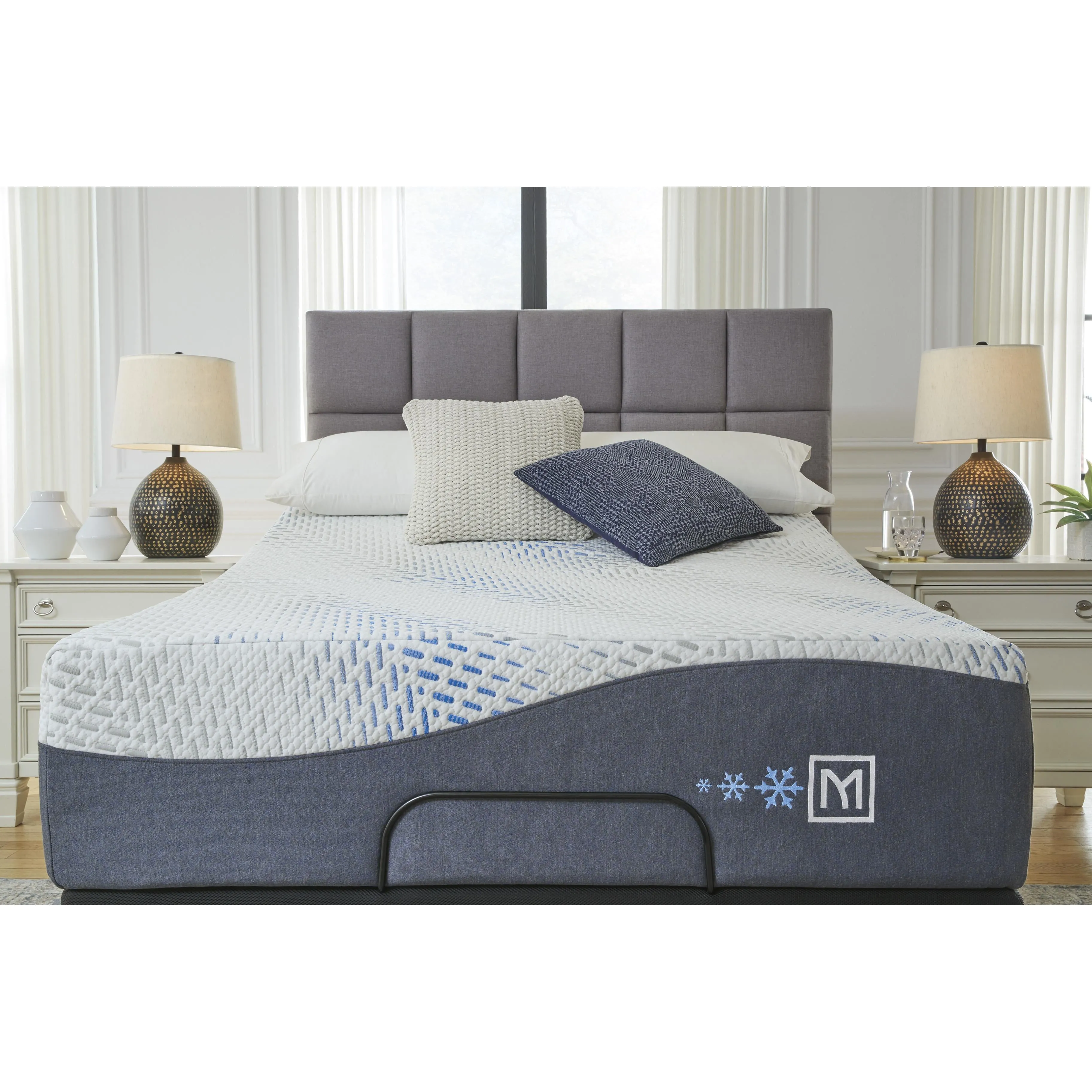 Sierra Sleep Millennium Cushion Firm Gel Memory Foam Hybrid M50731 Queen Mattress