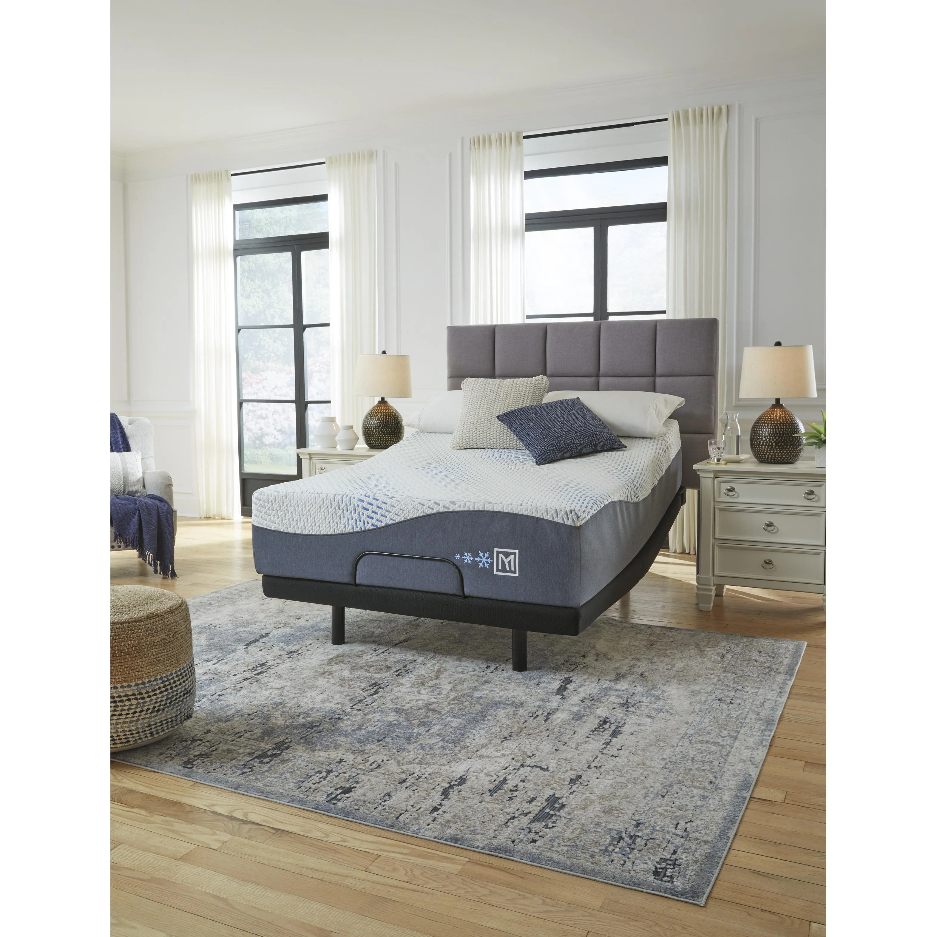 Sierra Sleep Millennium Cushion Firm Gel Memory Foam Hybrid M50731 Queen Mattress