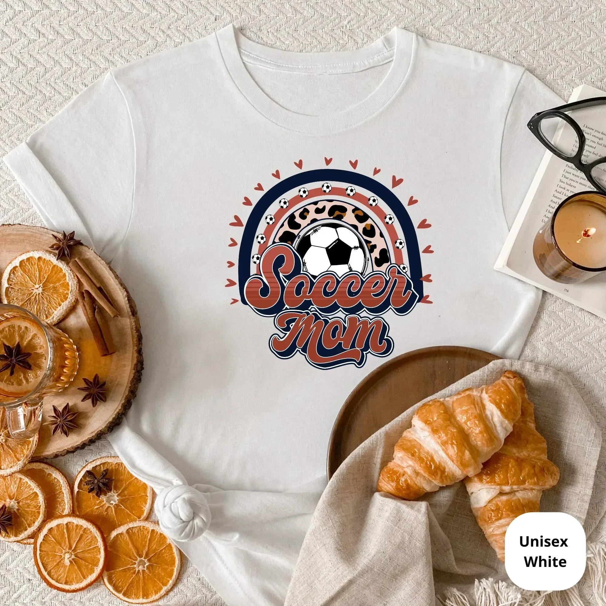 Soccer Mom Shirt, Soccer Ball T-shirt, Retro Soccer Mom