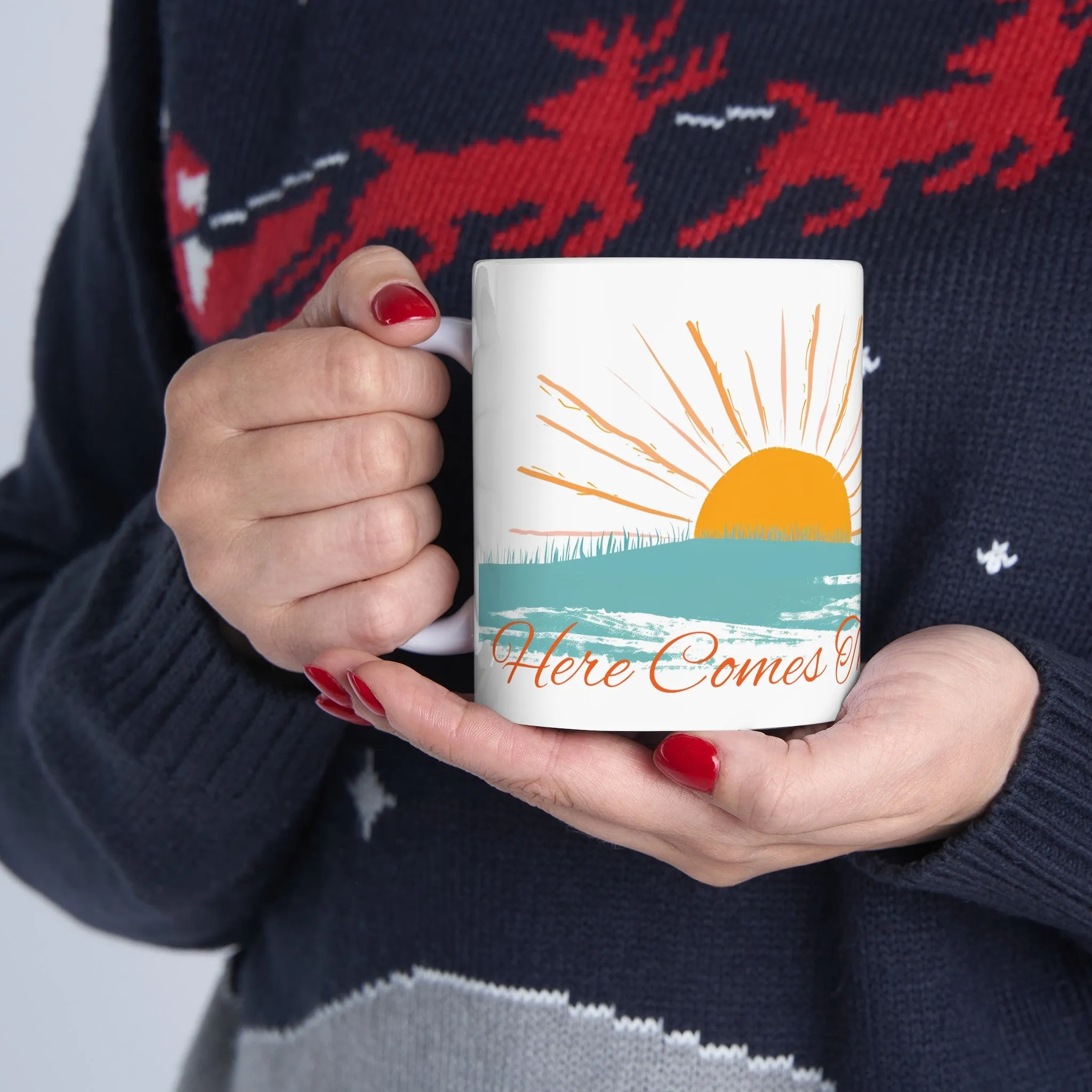 Summer 1 - Ceramic Mug, 11oz - USA