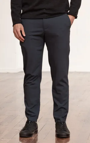 TAPERED SUMMER WOOL BLEND PANTS