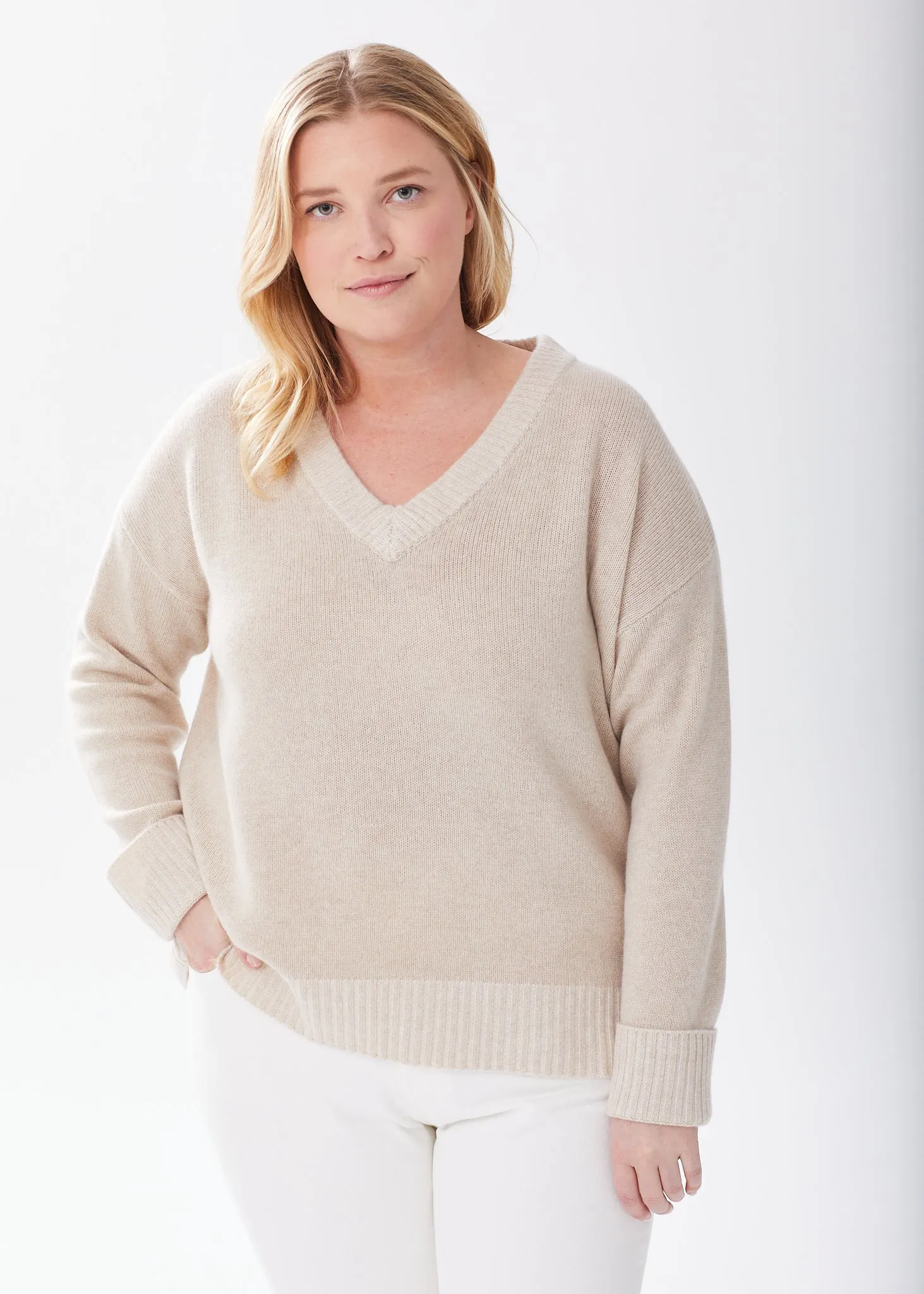 The Cashmere V-Neck