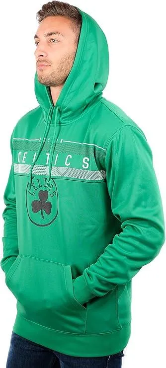 Ultra Game NBA Official Men’s Super Soft Midtown Hoodie Pullover Sweatshirt - Unisex, Boston Celtics|Boston Celtics