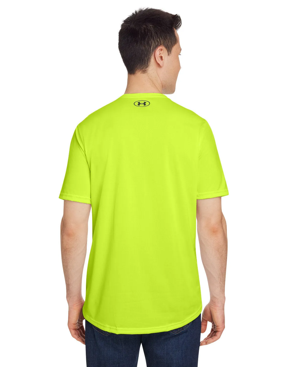 Under Armour Men's Tech Branded T-Shirts, High Yellow