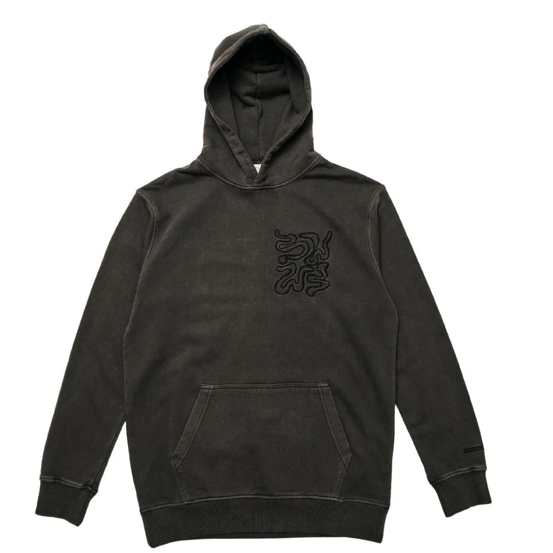 Wasted Talent Bellavista Hoodie - Washed Black