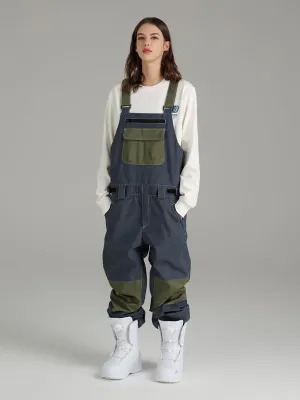 Women's Searipe Mountain Discover Denim Snow Bibs Pants