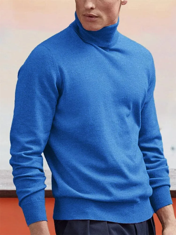 Wool Turtleneck Bottoming Sweater